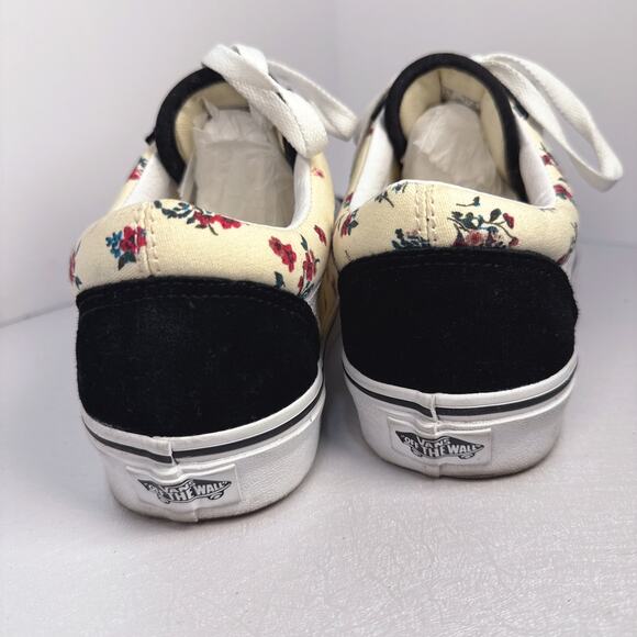 Vans Old Skool Cream/Yellow Floral | 11 - Picture 4 of 7